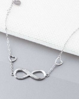 Pulseira de Prata 925 Infinity