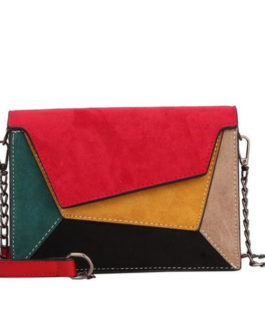 Bolsa Retro Patchwork Crossbody