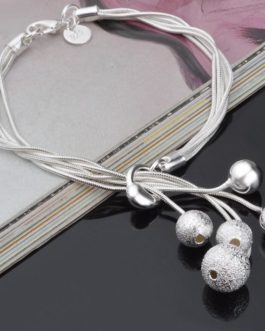 Pulseira Prata 925 Shine Balls